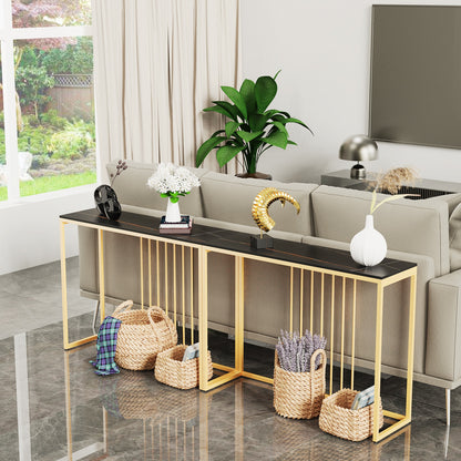 Coffee Tables | _wf_cus, Coffee Table, Featured, modern | Faux Marble Console Table
