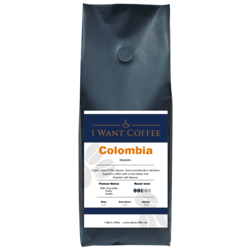 Coffee | 1kg coffee, 250g coffee, 500g coffee, coffee beans, coffee blend, coffee grinds, Colombian coffee, espresso coffee, ground coffee, Italian Coffee, roasted coffee beans | I Want Coffe